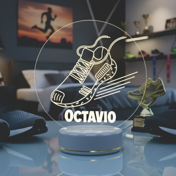 Running Night Light – Custom LED Lamp for Runners - Picture 8 of 8